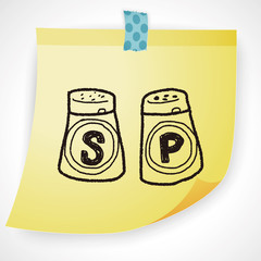 salt pepper doodle