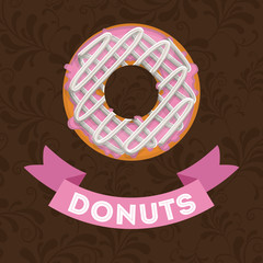 delicious donuts design 