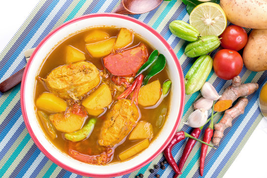 Yellow Curry with Fish