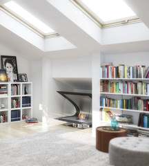 Fototapeta premium Dachstudio (Detail)