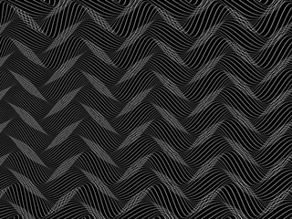 abstract stylized lines, vector