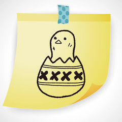 Easter egg doodle