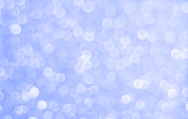 Abstract blurred blue light spot bokeh background