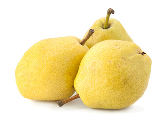 Yellow pear fruit