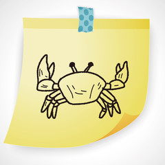 crab doodle