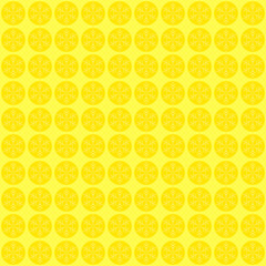 Winter yellow background with crystallic snowflakes.