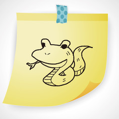snake doodle
