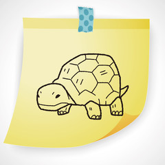 tortoise doodle