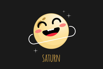 Saturn vector illustration