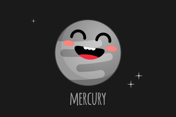 Mercury vector illustration