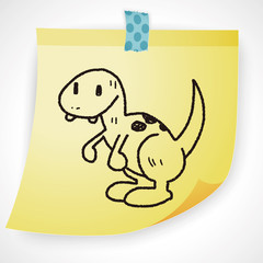 dinosaur doodle