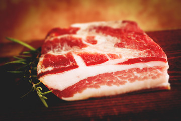 Obraz premium italian bacon 