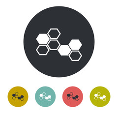 Fototapeta premium Chemistry icon