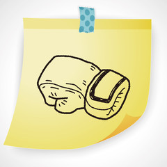 sport glove doodle