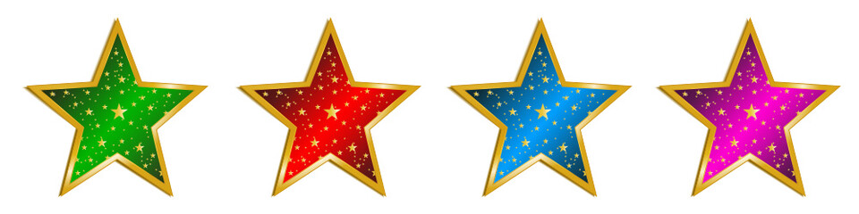 weihnachtsstern,stern,sterne,weihnachtssterne,set, sortiment,blau,rot,gr&uuml;n,pink,bunt,vorlage,gold 