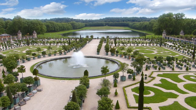 Versailles Garden, Fountain and Park in Paris France