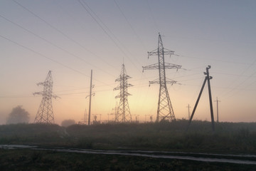 Fototapeta premium Electricity