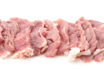 slice pork