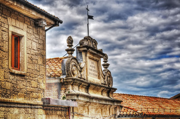 Obraz premium church in San Marino in hdr