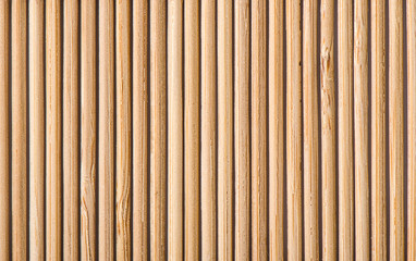 Bamboo mat texture or background, bamboo brown.
