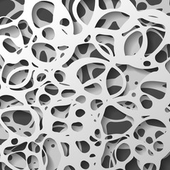 Organic background, eps10 vector (with clipping mask)