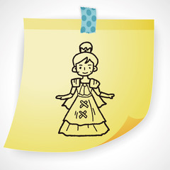 princess doodle