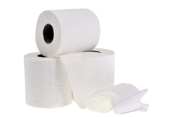 Rouleaux de papier toilette 