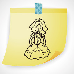 princess doodle