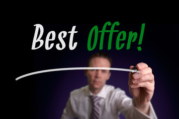 Best Offer concept.