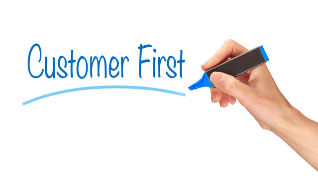 Customer First Concept.