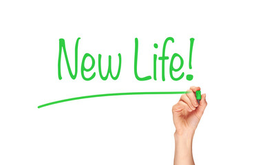 Fototapeta premium New Life Concept.