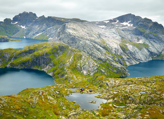 Northern Norway landscapes. Lofoten islands