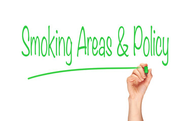 Smoking Areas & Policy Concept.
