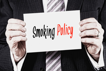 Smoking Policy Concept.