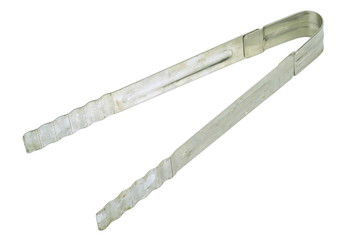 Stainless steel ice tongs