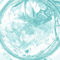 Bubbles /High resolution close up of bubbles in aloe gel