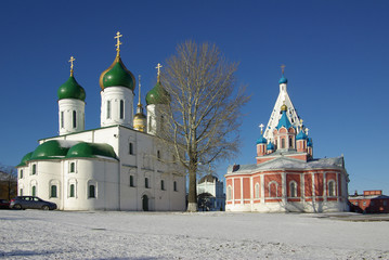 KOLOMNA, RUSSIA - March, 2014: Assumption Cathedral in Kolomna.