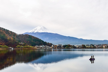 Mount fuji at Lake kawaguchiko