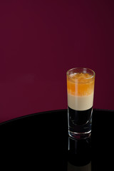 B 52 cocktail wiyh flame