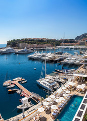 Panoramic view of Monte Carlo, Monaco