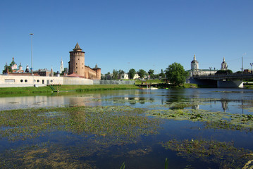 KOLOMNA, RUSSIA - June 12, 2014: Marina tower of Kolomna Kremlin