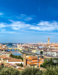 Fototapeta premium Panoramic view of Florence