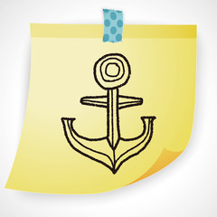 Anchor doodle