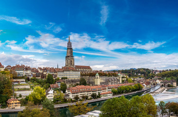 Bern and Berner Munster cathedral