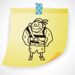 pirate Sailor doodle