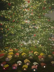 Large Christmas Tree & Illumination