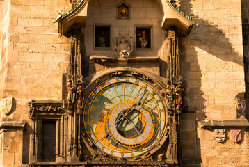 Fototapeta na wymiar Ancient Astronomical Clock