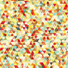 Abstract background with triangular pattern