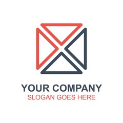 Square Cube Icon Vector Logo