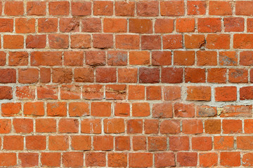 Fototapeta premium Vintage seamless texture of red brick
